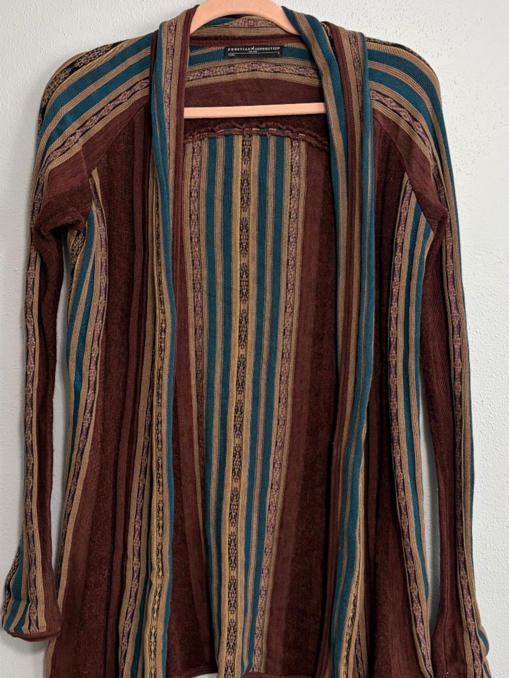 Peruvian Connection small open cardigan sweater